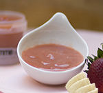 Banana Strawberry Purée